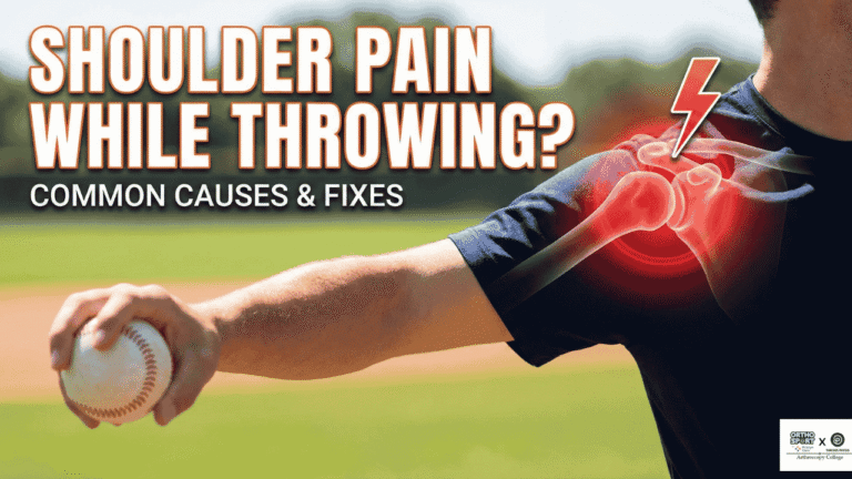 Shoulder Pain While Throwing a Ball