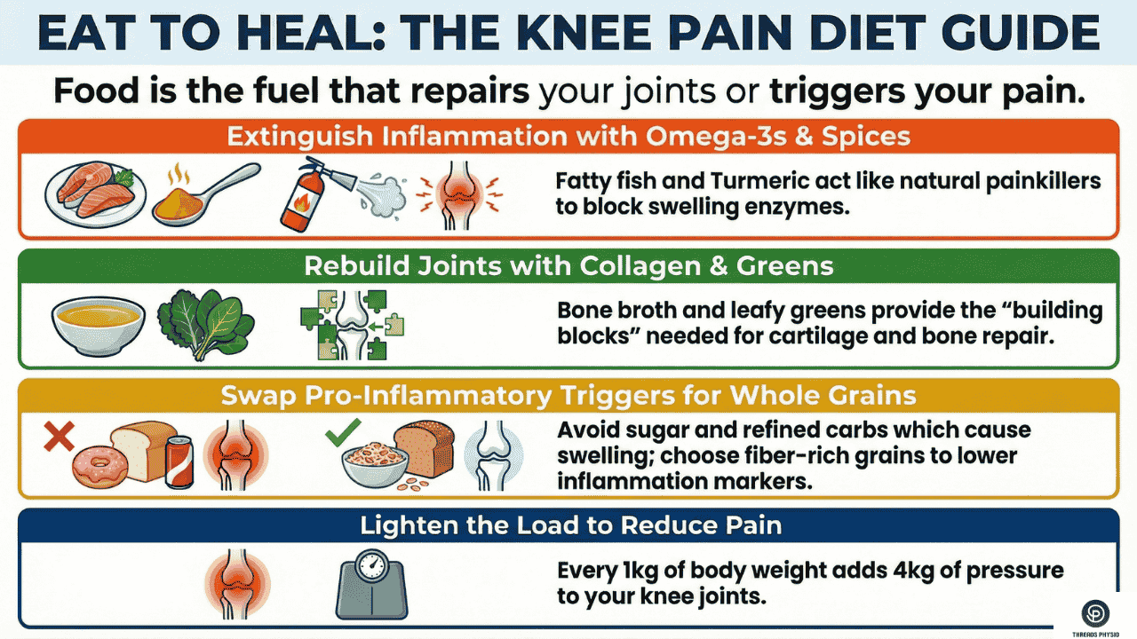 Best Knee Pain Food to Eat for Faster Healing